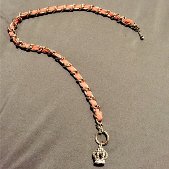 2 Juicy Couture Chain Pendant Necklaces - Picture 4 of 4